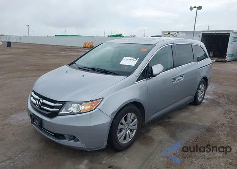 2017 Honda Odyssey Ex-L from USA, damaged, VIN 5FNRL5H69HB021009